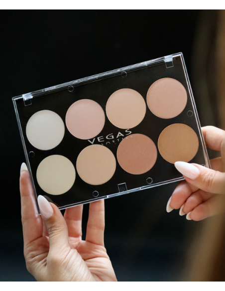 COMPACT HIGHLIGHTER Paleta Rosto